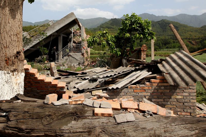 China: Große Erdrutschgefahr im Erdbebengebiet