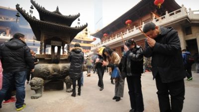 China: Tempel bauen, eine kluge Methode gegen Diebstahl?