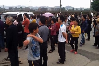 China: Erneut protestieren Hunderte in der Stadt Wukan
