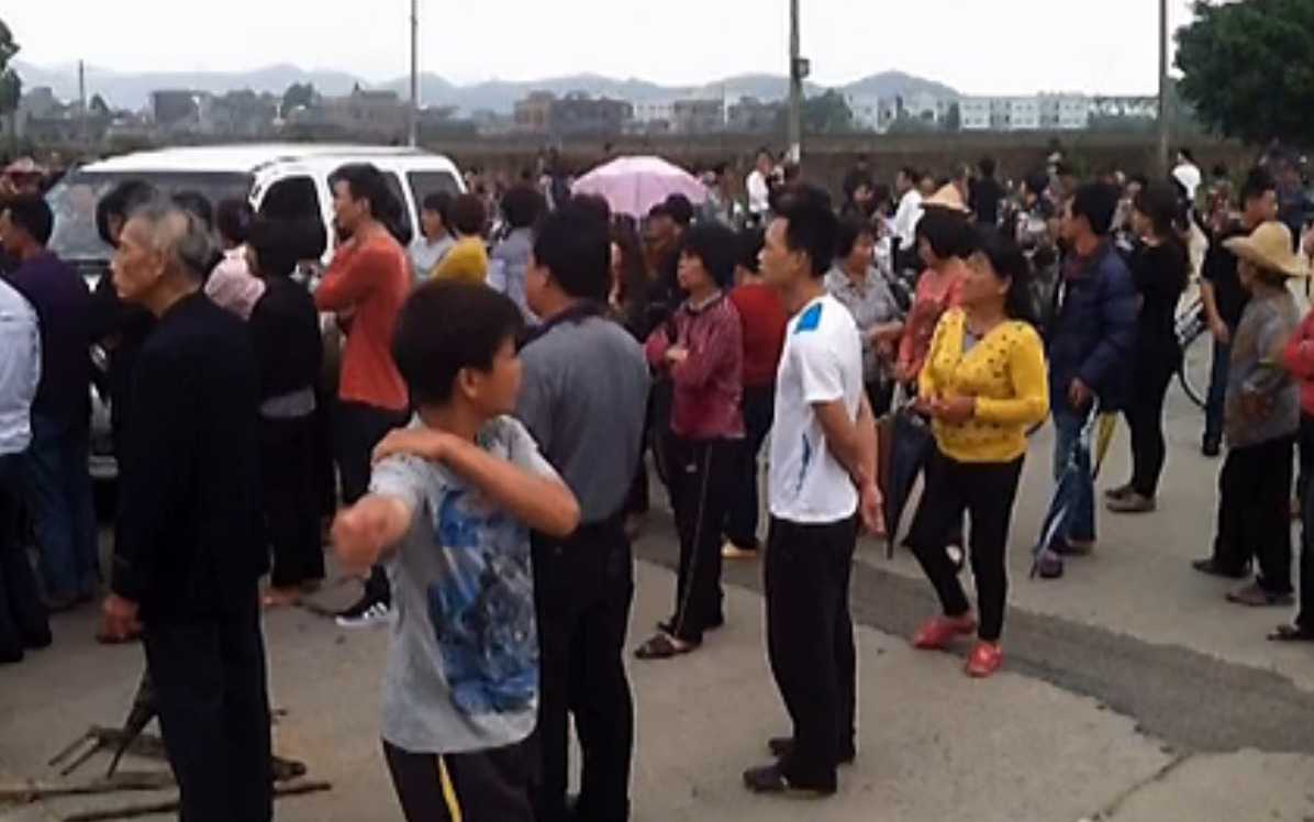 China: Erneut protestieren Hunderte in der Stadt Wukan