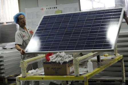 China plant massive Subventionierung der Solarenergieerzeugung