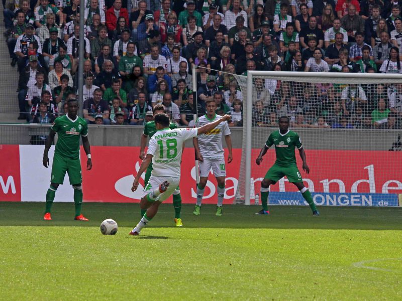 VfL Borussia Mönchengladbach –  Werder Bremen  4:1 FOTOGALERIE