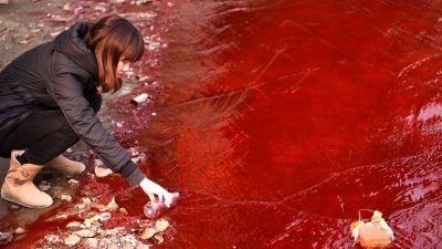 Alarmstufe Rot für das Wasser in Rot-China