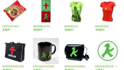 Ampelmännchen auf Vormarsch von Berlin nach London