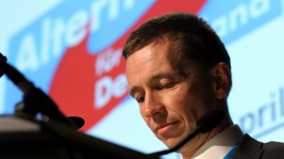 AfD-Sprecher Lucke: Wir müssen Austrittsmöglichkeiten für schwache Euro-Länder schaffen