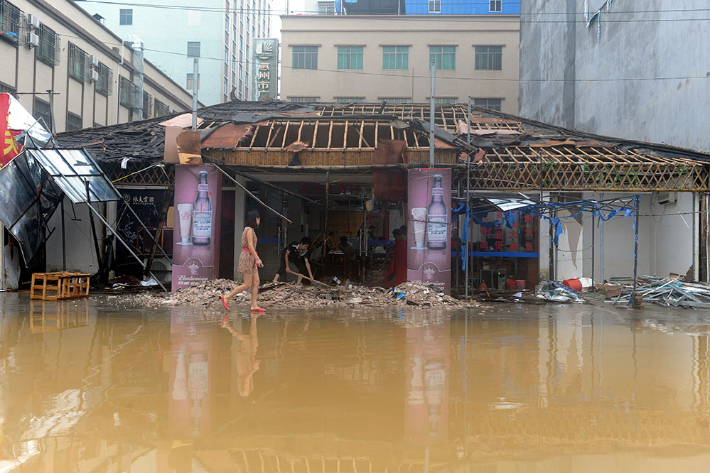 Taiwan: Seuchengefahr nach Taifun „Usagi“
