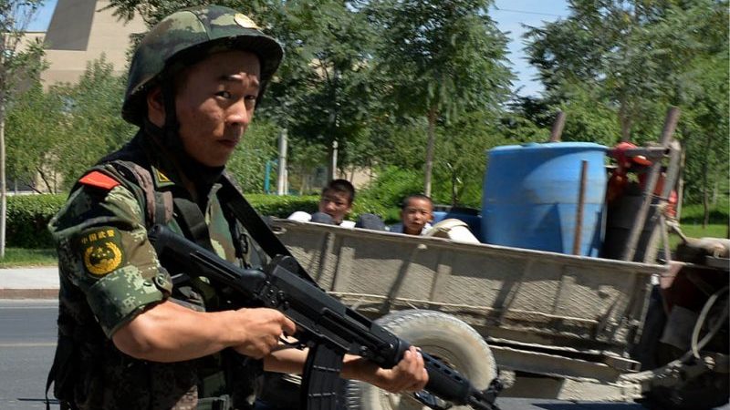 USA verhängen Sanktionen gegen chinesische Paramilitärs wegen Uiguren-Verfolgung