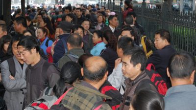 China: Tausende Bänker protestieren gegen Zwangsentlassung