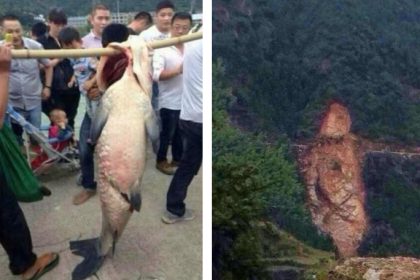 China: Spukte an diesem Berg der Geist des Monsterfisches?