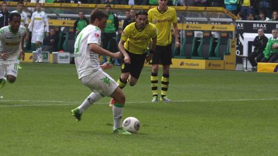 Bundesliga: VfL Borussia Mönchengladbach –  BVB Borussia Dortmund 2:0 / Fotos