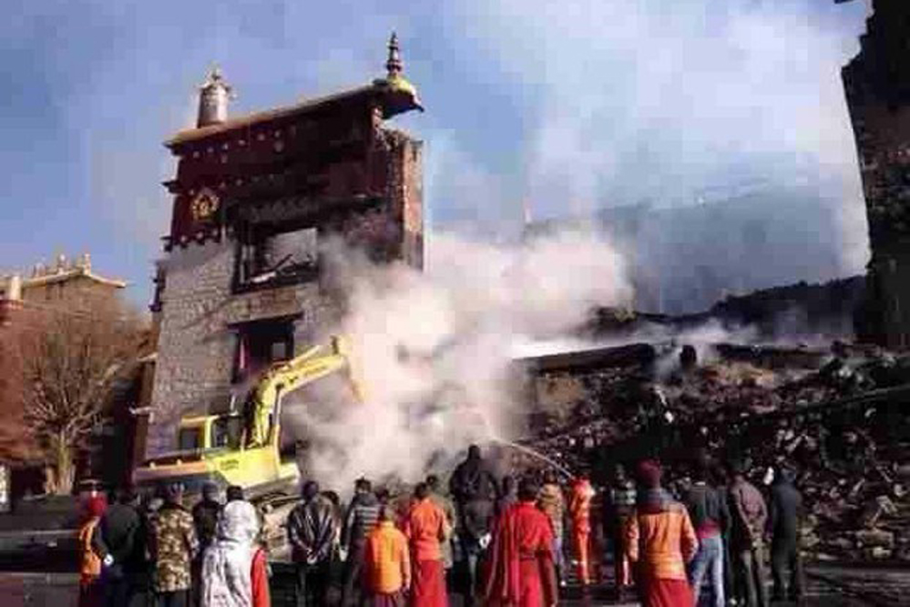 Tibet: Historisches Kloster Lithang bei Großbrand zerstört