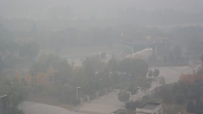 China: Zehn Provinzen versinken im Smog