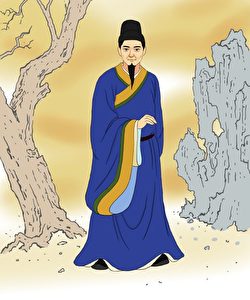 Han Yu: "Auf die Gefahr, mein Leben zu verlieren, trat ich vor den Kaiser, ihm meine aufrichtige Meinung zum Wohle unserer Dynastie zu bekunden."