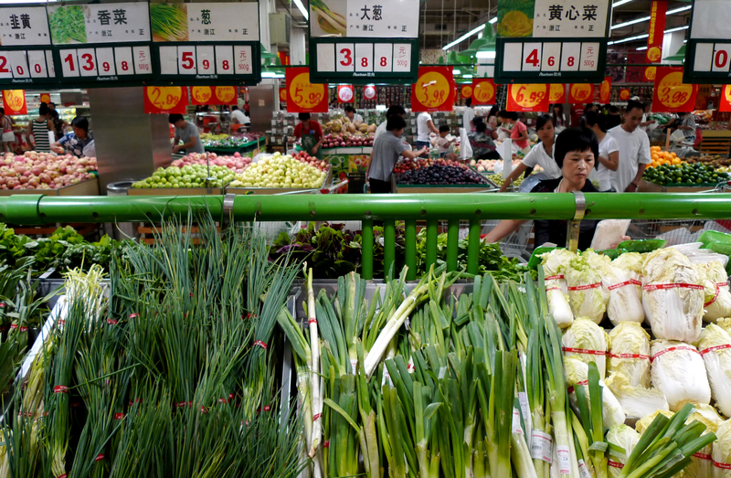 Lebensmittel in China immer teurer