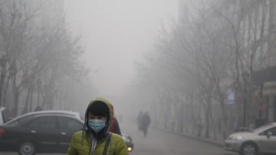 Chinas Smog verschmutzt die Luft in Nachbarländern