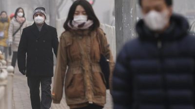 Smog raubt Pekingern den Atem