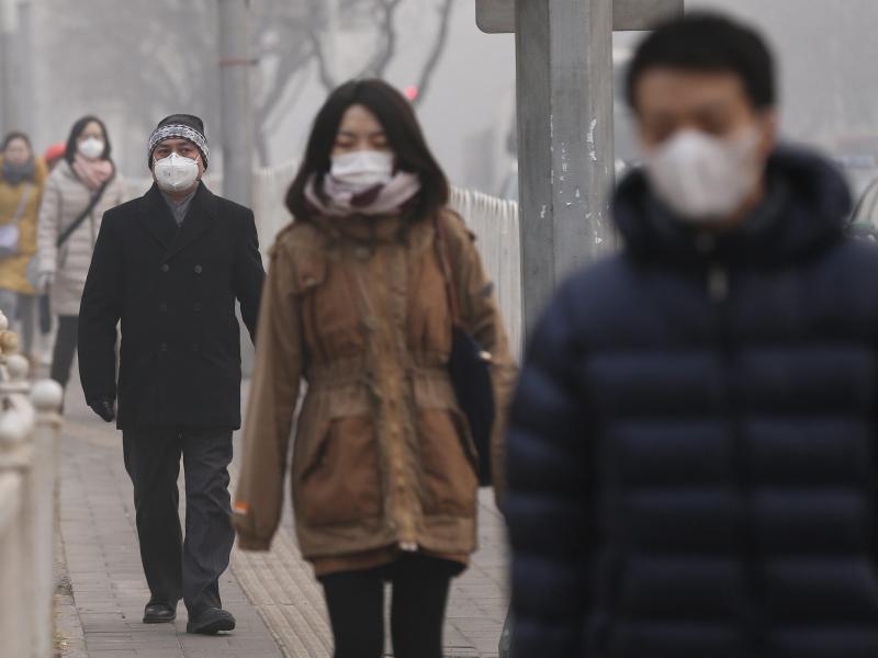 Smog raubt Pekingern den Atem