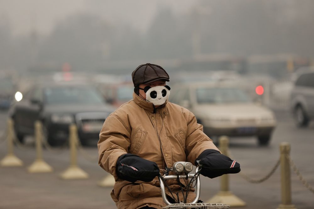Smog in China: Zweithöchste Alarmstufe für 400 Millionen Menschen