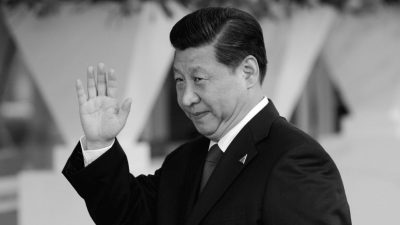 Xi Jinping und die Vertreter von Meinungsfreiheit