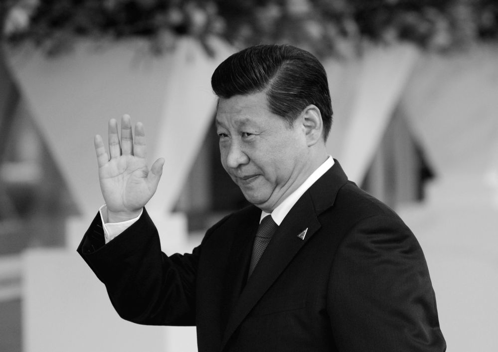 Xi Jinping und die Vertreter von Meinungsfreiheit