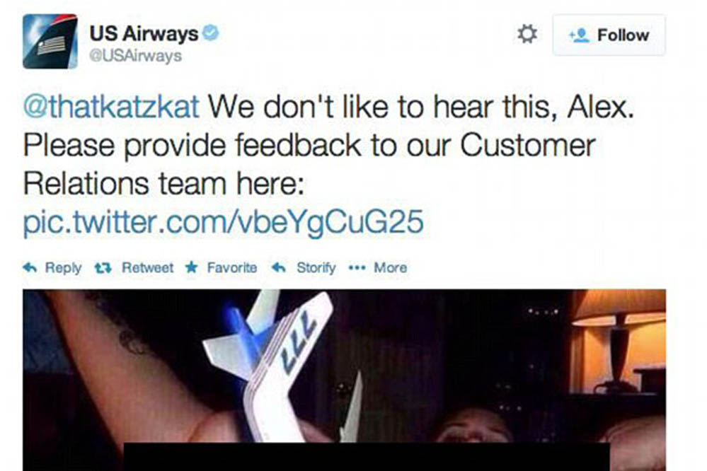 US Airways Porno-Tweet: „Niemand wird deshalb gefeuert“