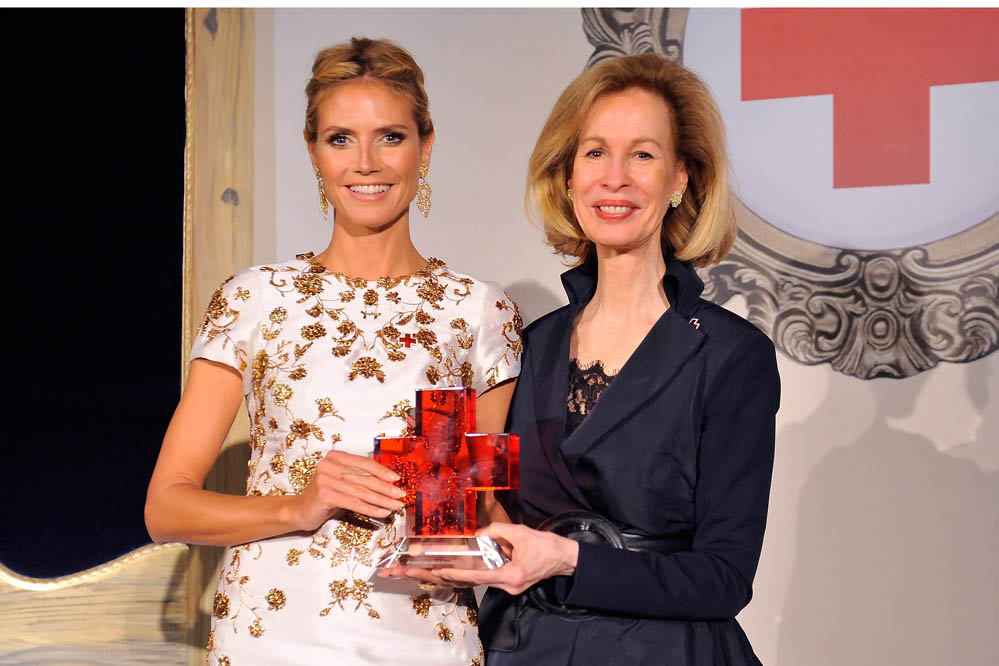 Heidi Klum: Rotes Kreuz zeichnet Heidi Klum in USA für Charity-Arbeit aus
