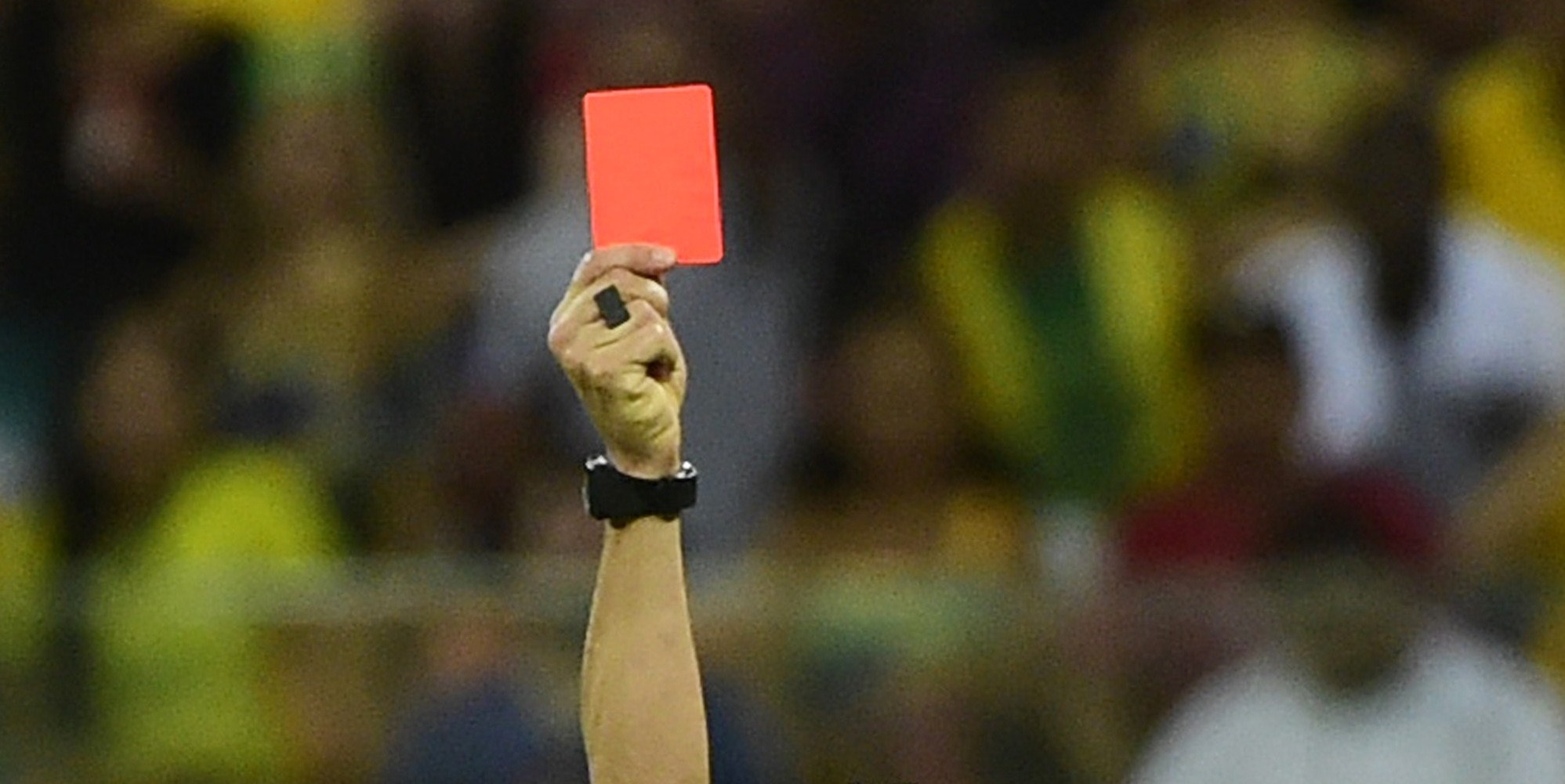 WM 2014: Das waren die Roten Karten! (Stand 20. Juni)