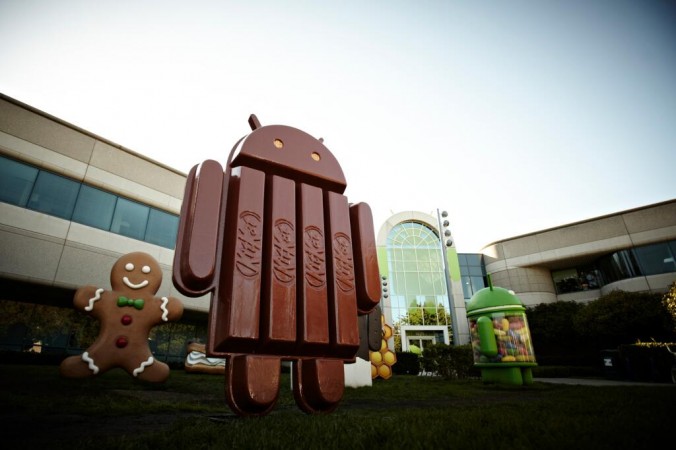 Android KitKat 5.0 oder 4.5 Lollipop in Screenshot versteckt?