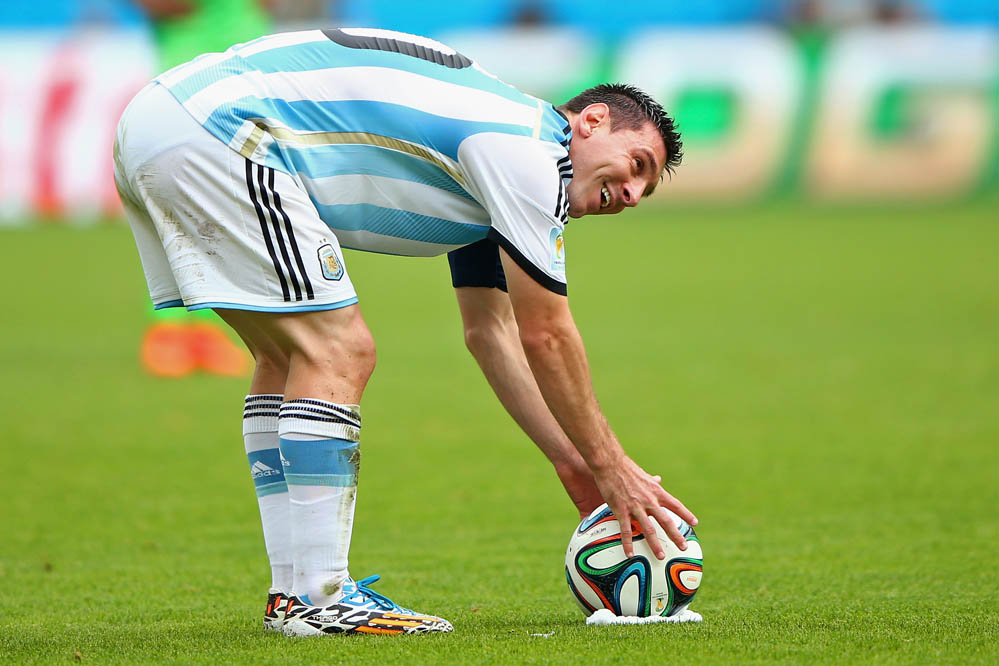 WM 2014: Das sind Lionel Messis unhaltbare Freistoß-Tore! (VIDEO-Sammlung)