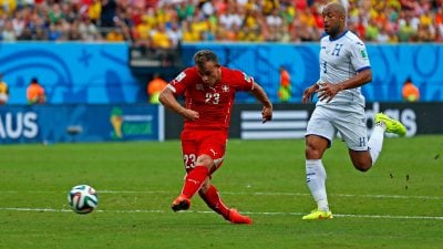 Schweiz gegen Honduras: Der Schweizer WM-Star Xherdan Shaqiri schießt drei Tore! (Video)