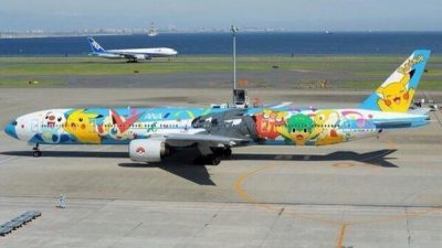 Japan fliegt im Pokémon-Flugzeug zur WM 2014 nach Brasilien