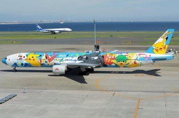 Japan fliegt im Pokémon-Flugzeug zur WM 2014 nach Brasilien