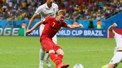 Belgien gegen USA: Tor von Kevin De Bruyne schießt Belgien in die Führung (Video)