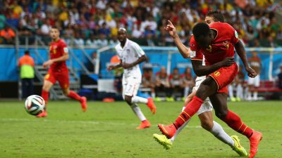 Belgien gegen USA: zweites Tor für Belgien durch Romelu Lukaku (Video)