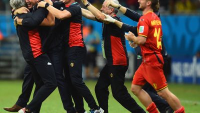 Sieg für Belgien gegen USA 2:1 ins Viertelfinale (Videos)