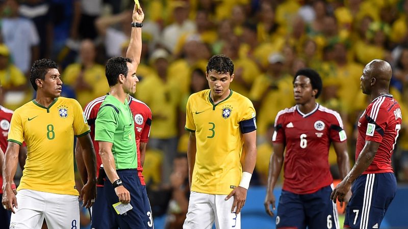 Thiago Silva: Kann seine Gelbsperre für Brasilien gegen Deutschland aufgehoben werden? (Video gelbe Karte))