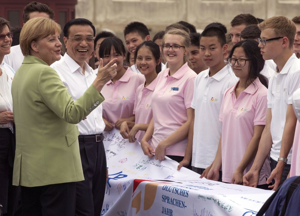 Chinas Ministerpräsident bezeichnete deutsche DFB-Elf als Vorbild für Kooperation