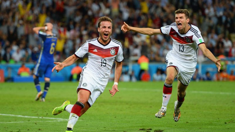 Mario Götze schießt Deutschland gegen Argentinien in die Führung (Video)