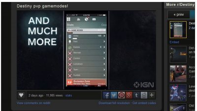 Destiniy für PS4 und Xbox One – PVP-Modi geleakt (+Video)