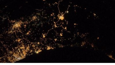 ISS: Astronaut twittert Weltraumfoto vom Krieg in Gaza und Israel