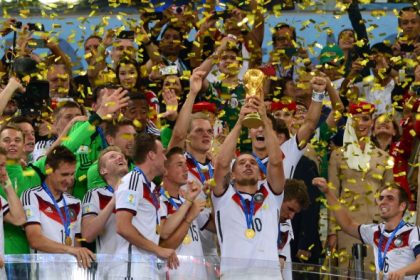 Weltmeister-Team in Berlin gelandet