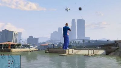 GTA 5 Online-Update, Cheats: Walk on Water Glitch; Xbox 360, PS3