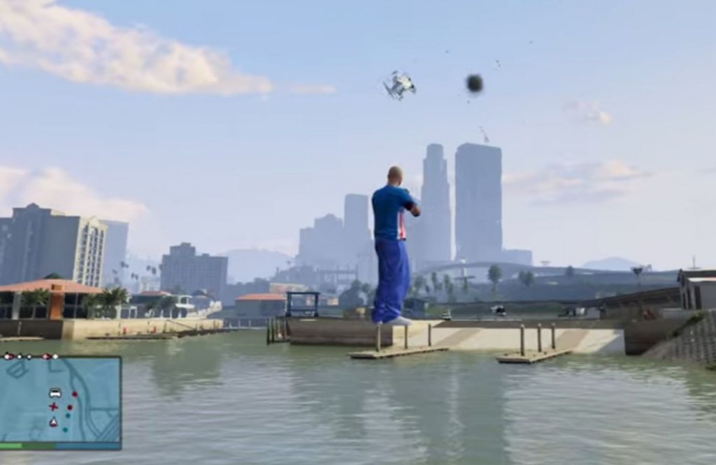 GTA 5 Online-Update, Cheats: Walk on Water Glitch; Xbox 360, PS3