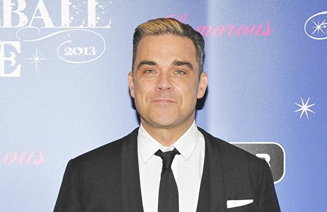 Robbie Williams auf der Bühne beim Bambi Award 2013 im Stage Theater am 14. November 2013 in Berlin.