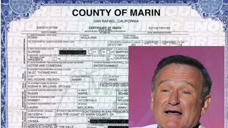 Es riecht nach Mord: Robin Williams Asche schon am Tag nach „Selbstmord“ im Meer verstreut