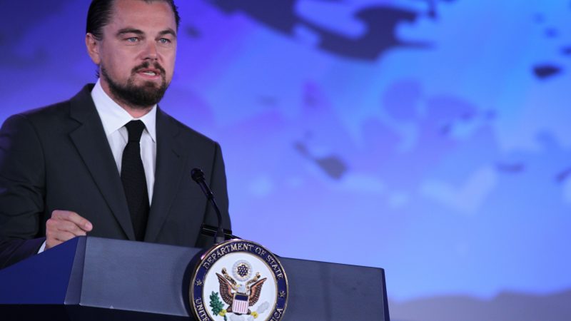 Leonardo DiCaprio bekämpft Klimawandel mit Karate-Kicks