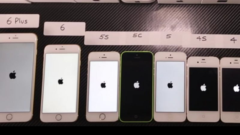 iPhone 6 vs iPhone 5 vs iPhone 6 Plus: Alle Generationen treten gegeneinander an (Video)