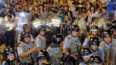 Studentenproteste in Hong Kong gewaltsam niedergeschlagen