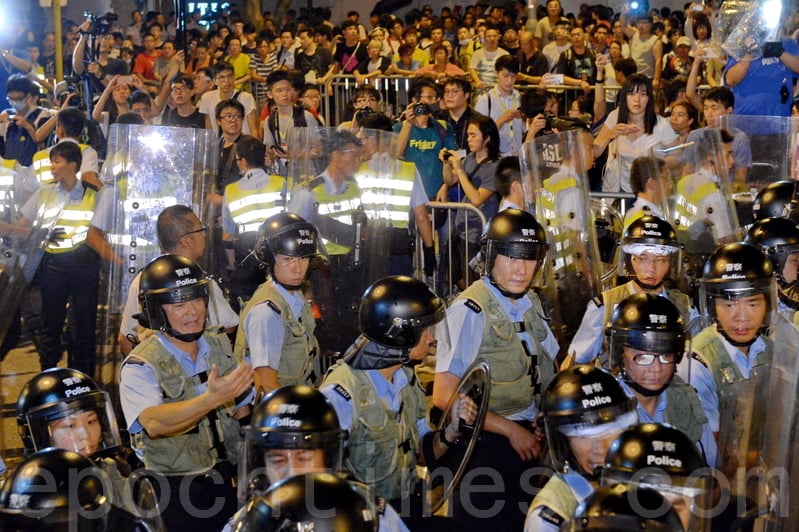 Studentenproteste in Hong Kong gewaltsam niedergeschlagen