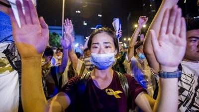 Finanzgeschäft in Hong Kong gefährdet – „Occupy Central“ Demonstrationen dauern an  FOTOS